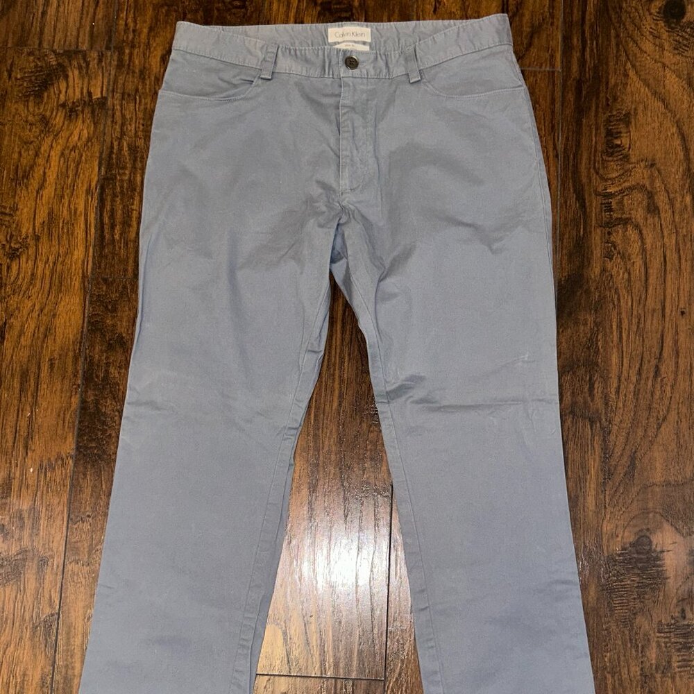 Calvin Klein Men's New Essentials Authentic Five Pocket Slim Fit Pants